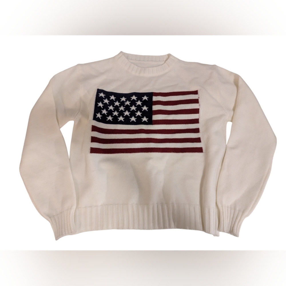 American Flag Sweater